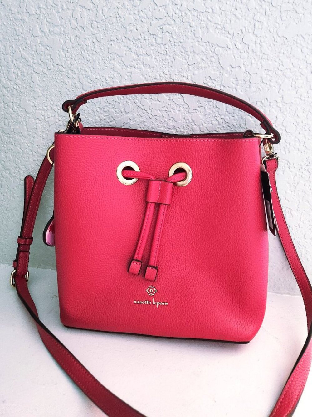 Nwt Nanette Lenore  Vibrant pink Crossbody Bag